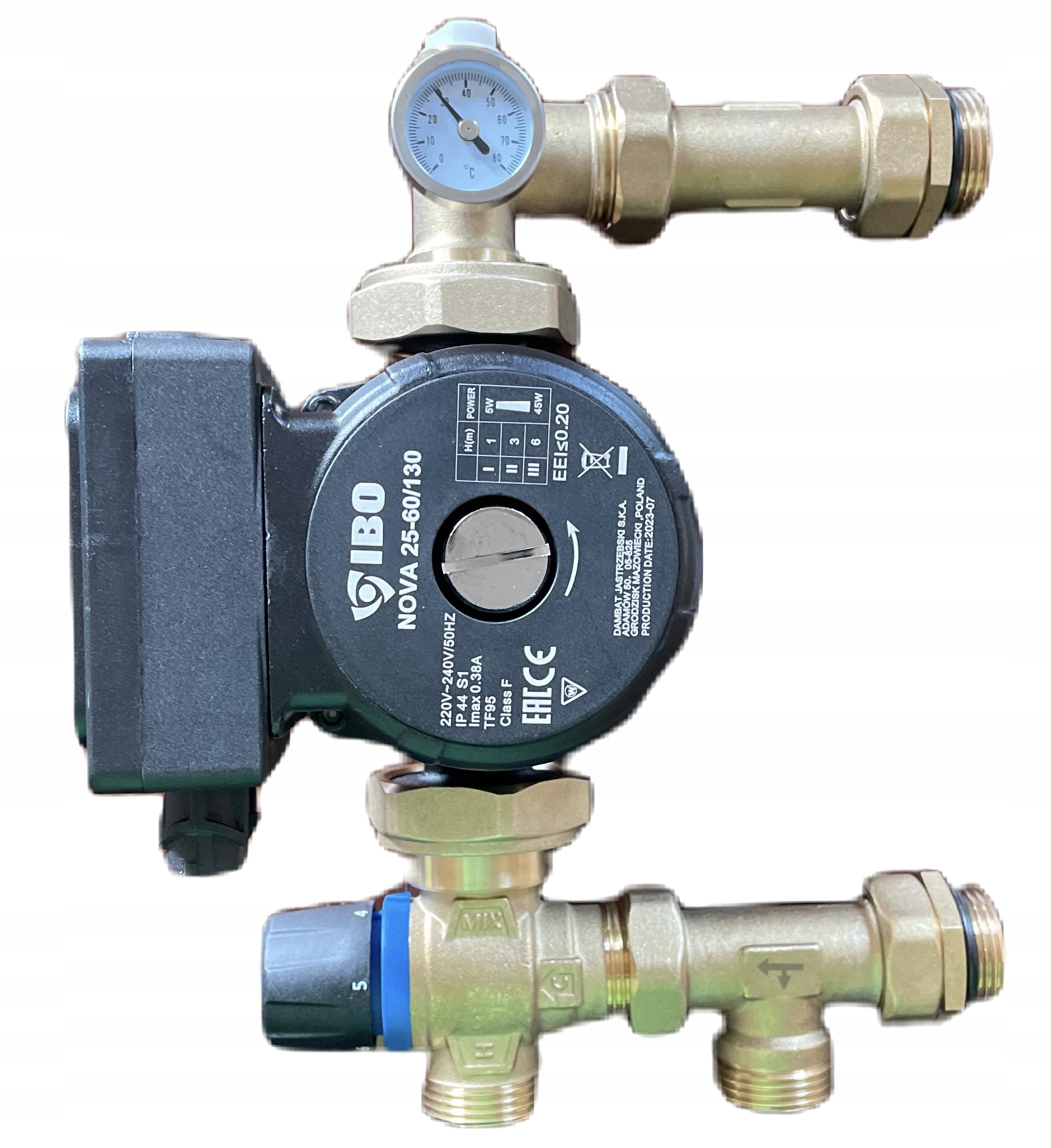 Miešacia Sada Skupina Pre Rozdeľovač 210 mm Nova 25-60/130