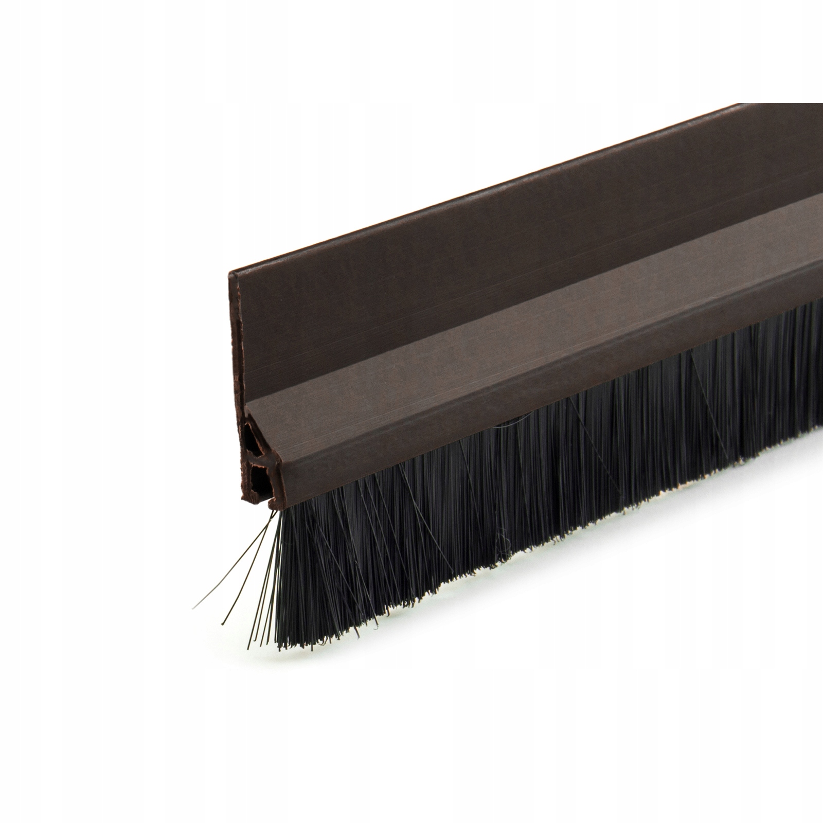 Těsnicí páska s kartáčkem Samolepicí 20 mm, hnědá, 98 cm, 10 Ks