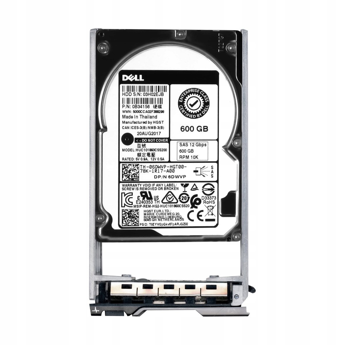 Dysk Dell 06DWVP 600 GB 2,5