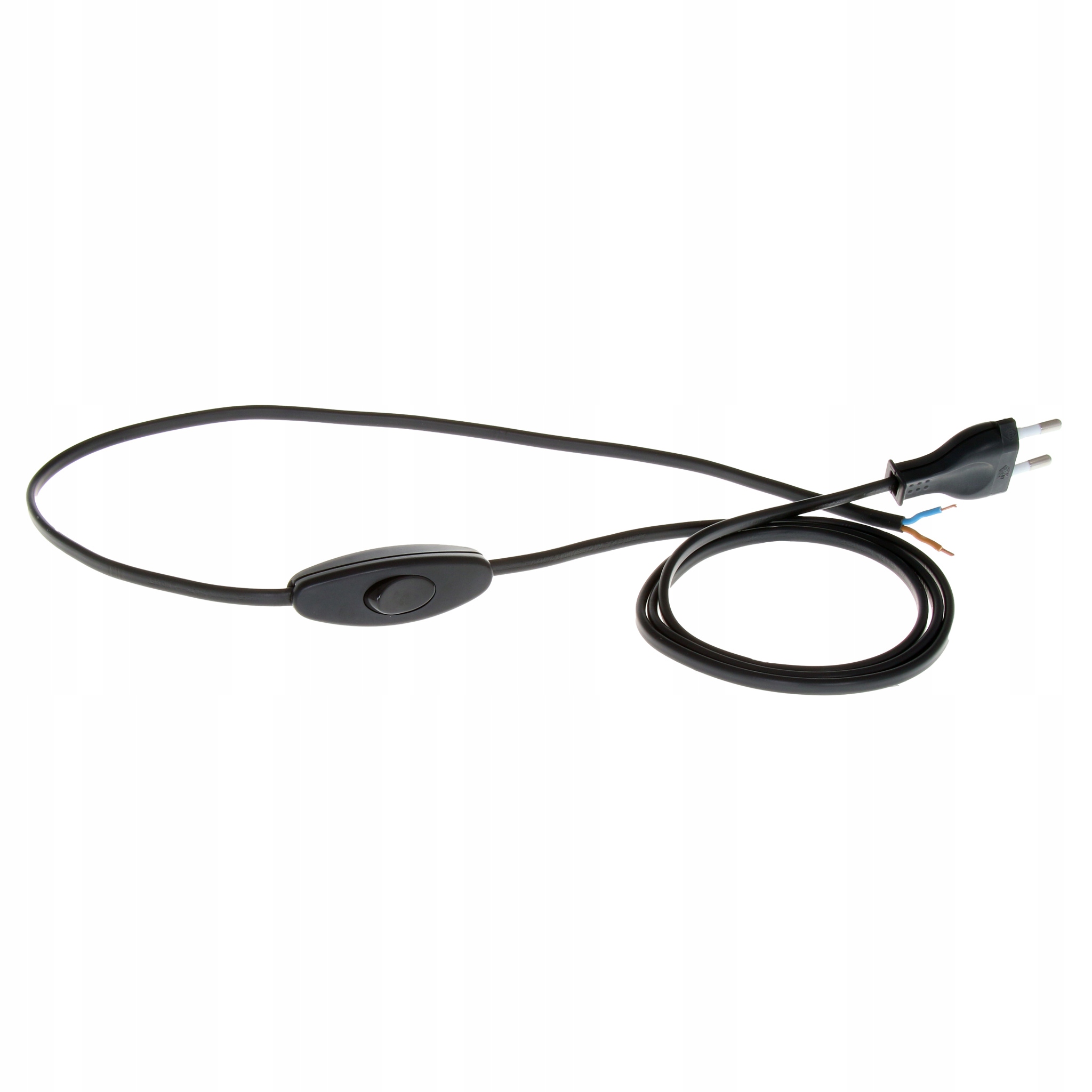 

Przewód z wtyczką płaską PWS-11/3m czarny i wył.