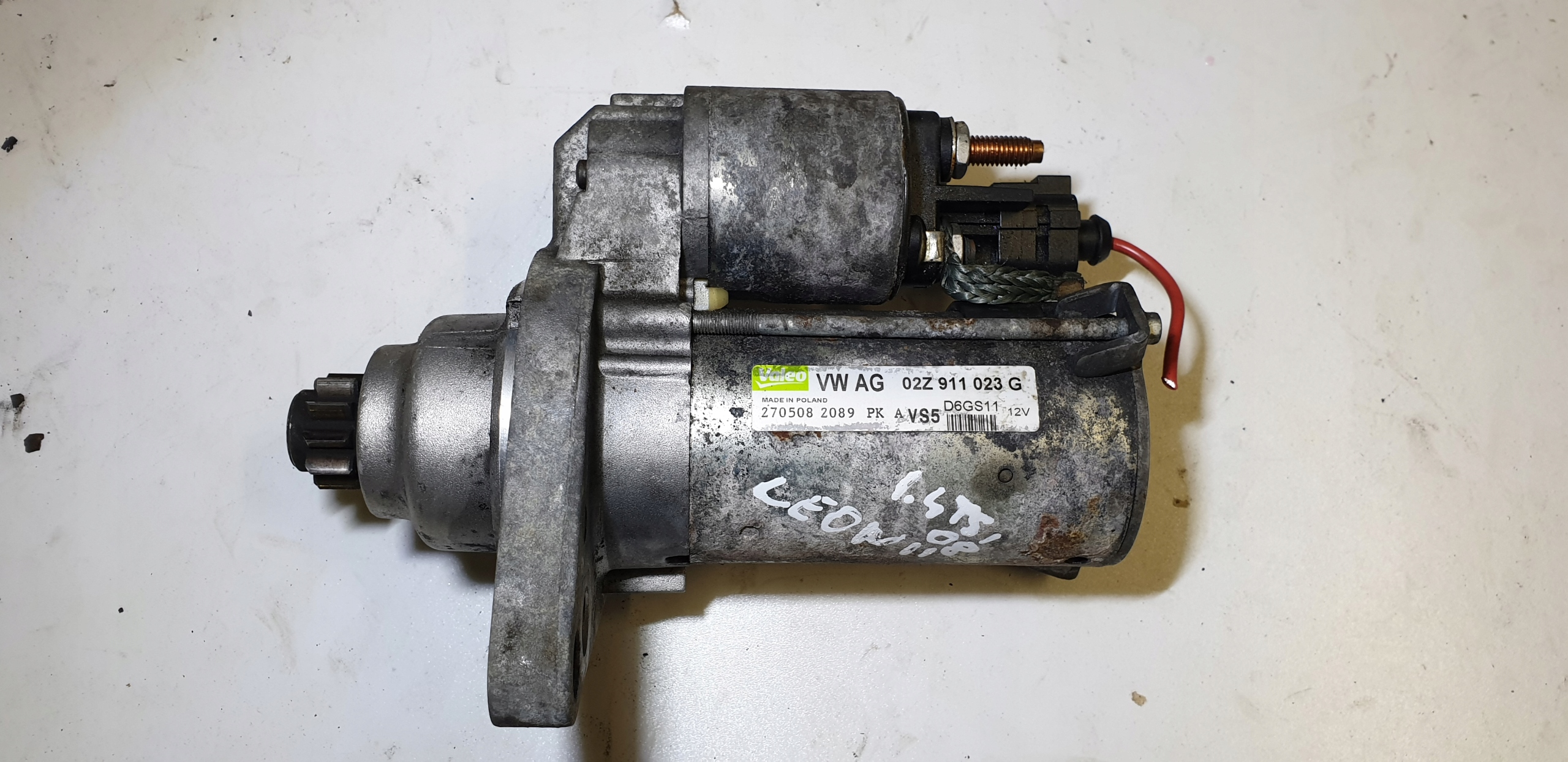 starter VW AUDI SEAT 1.4 TSI 1.8 02Z911023G