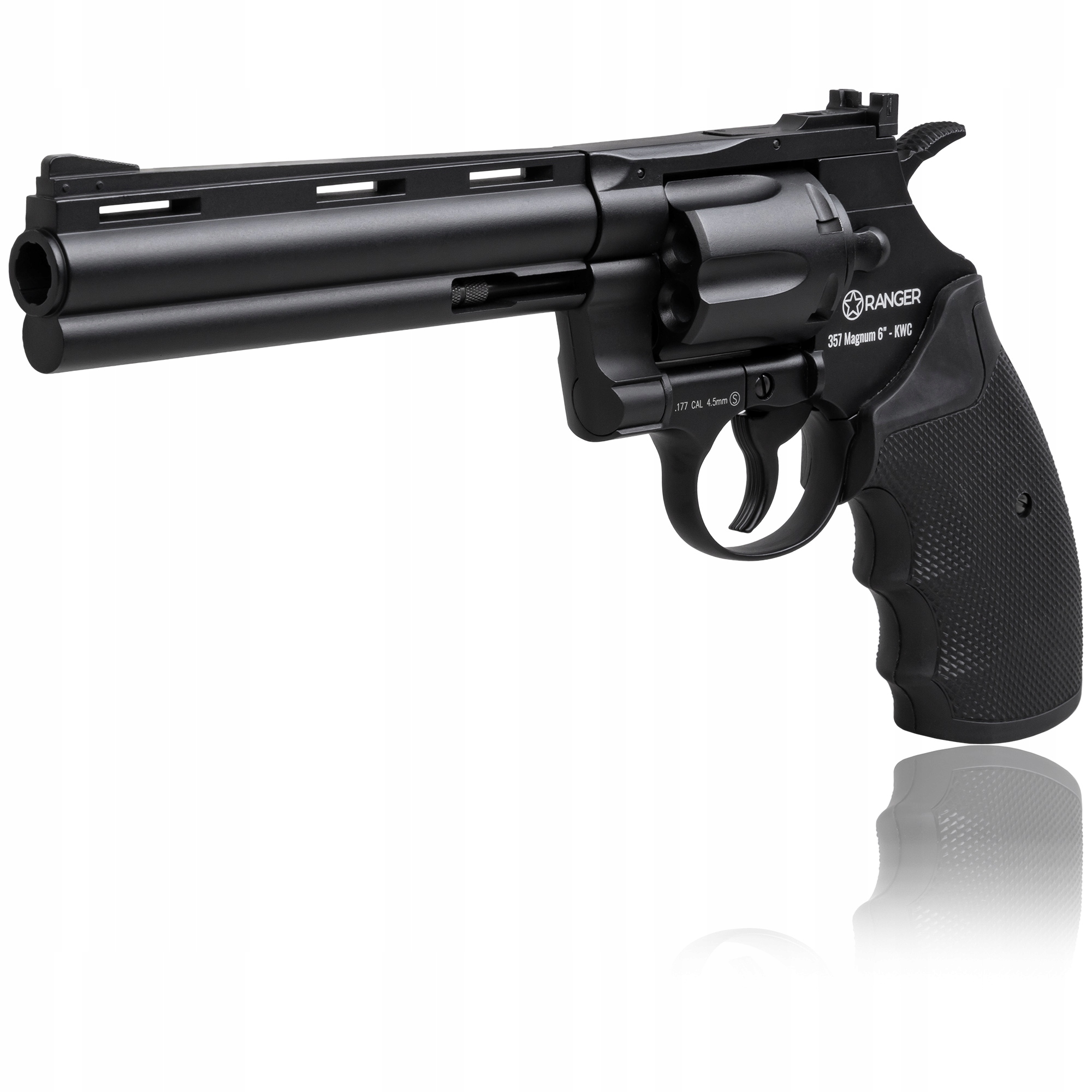 Rewolwer wiatrówka Ranger Python 357 Magnum 6" Kwc kal. 4,5 BBs Full Metal