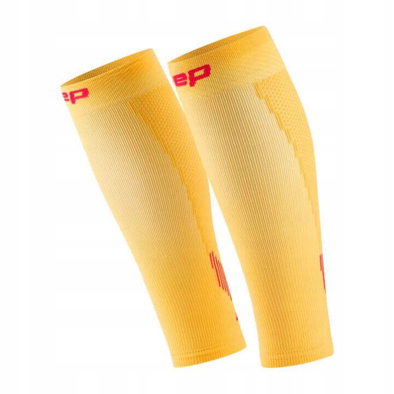 Cep Core Run Compression Calf Sleeves 5.0 Marigold Burgundy IV (WS80MR)