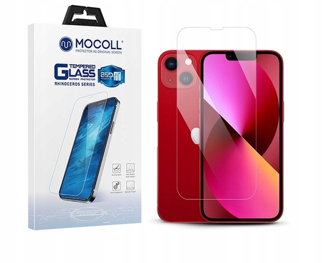 Szkło ochronne iPhone 13Pro Max/14 Plus Mocoll 2,5D Clear Transparentne Hd