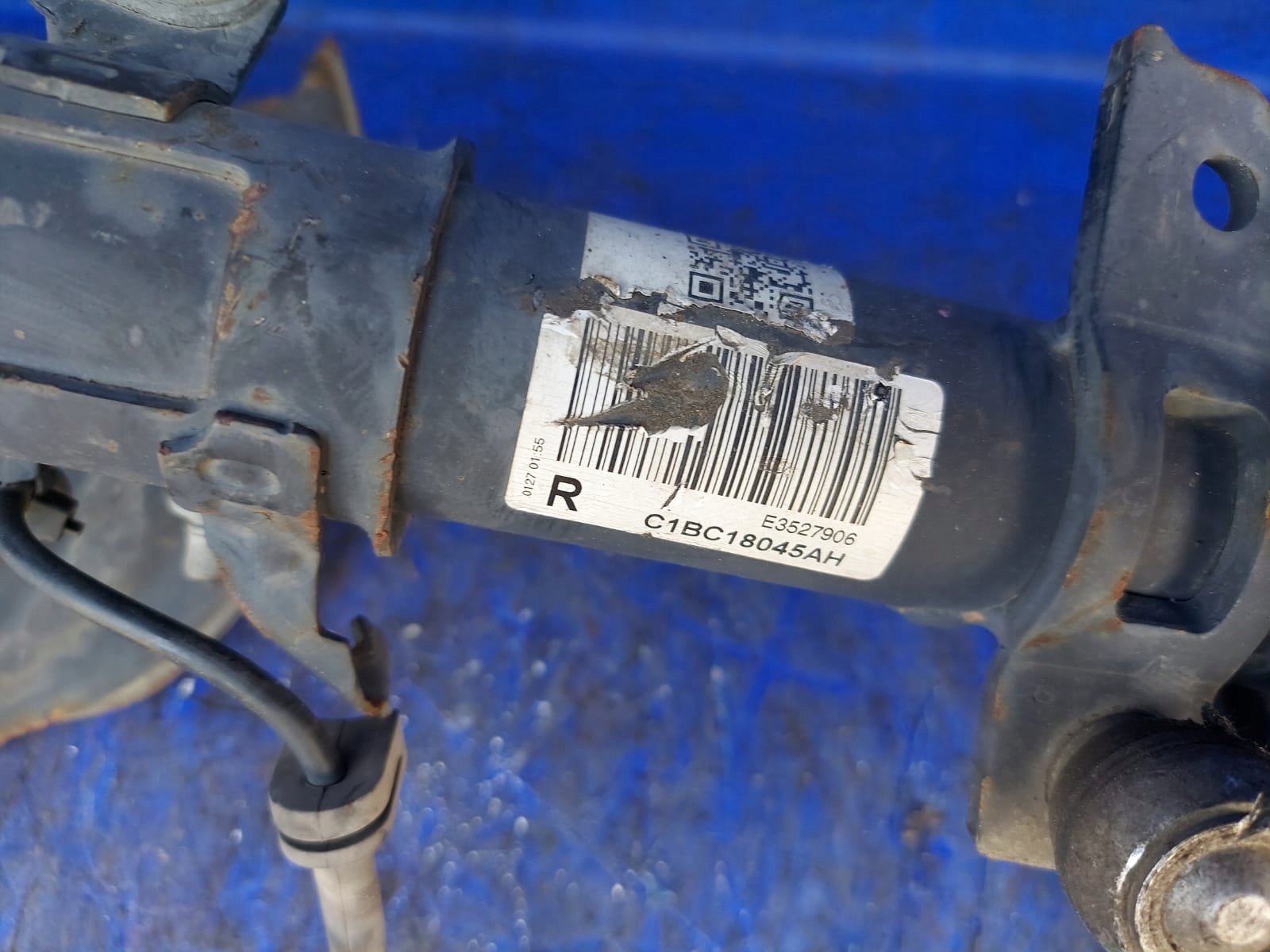 MCPERSON swing shock absorber FORD FIESTA right