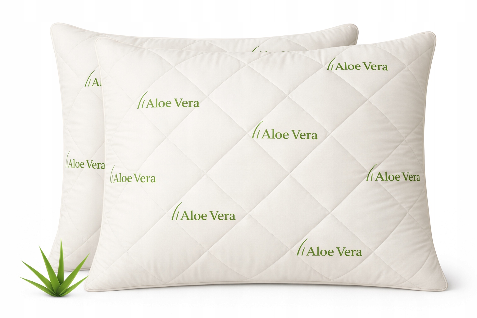 Polštář Aloe antialergický 2pack 70x80 prémiová kvalita Spěte Dobře polský