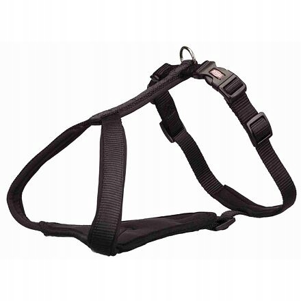 Levně Postroj Y Premium černá XS-S:hruď:37-45cm/15mm