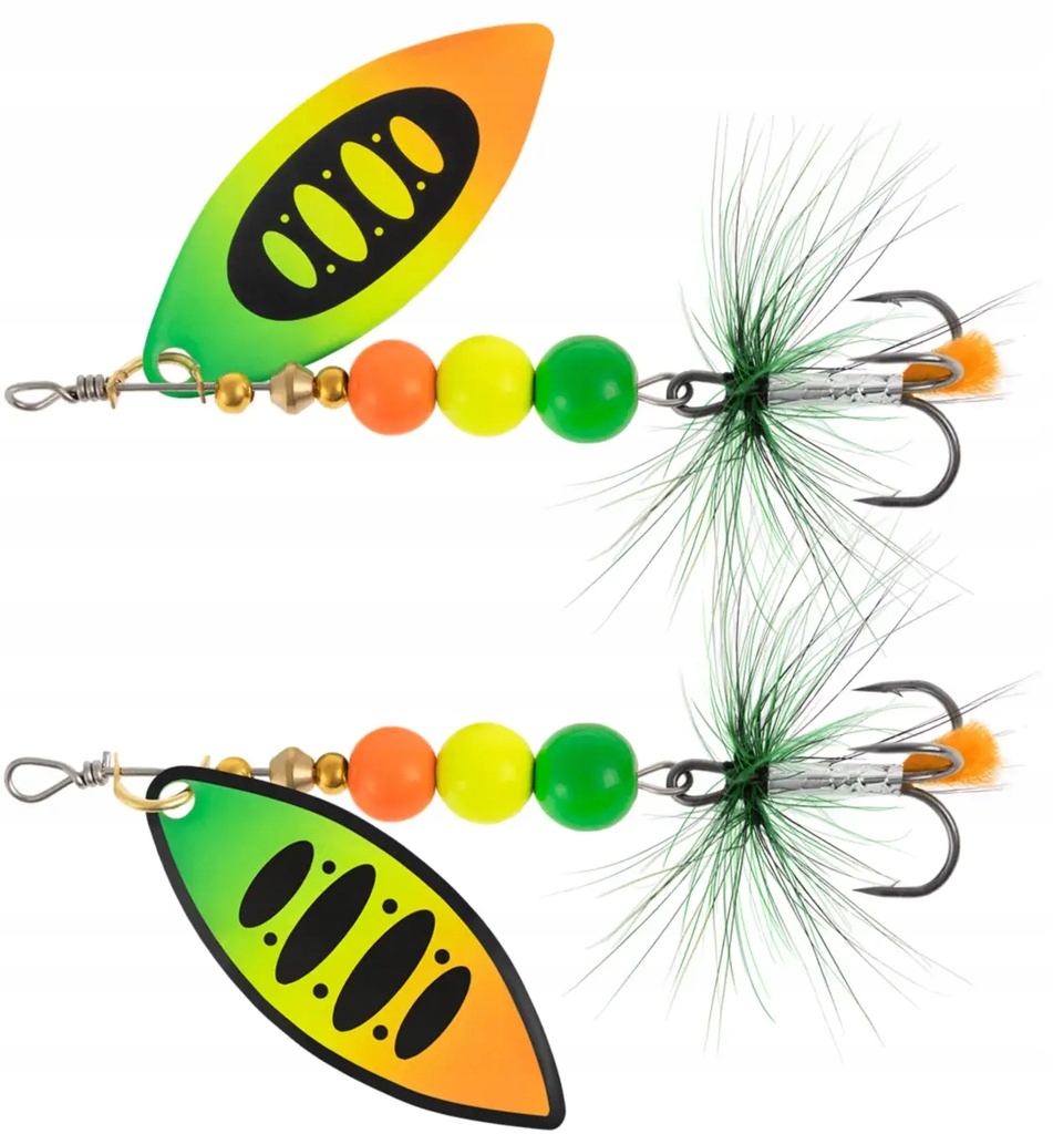 X-Fish obrotówka Orbit nr4 11.5g Fire tiger