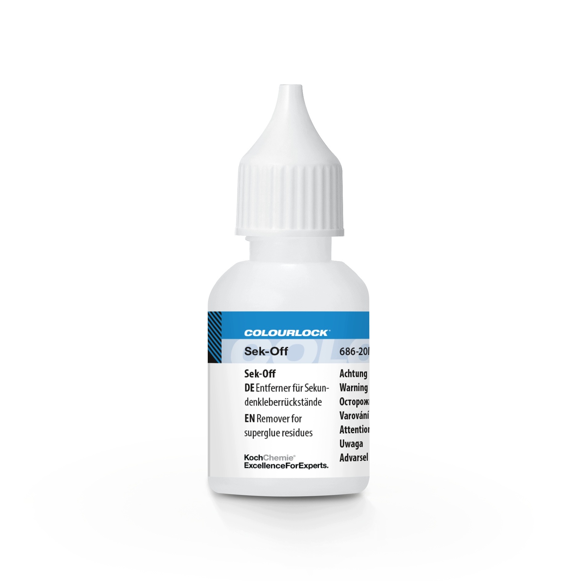 Colourlock Sek-off – preparat do usuwania pozostałości kleju 20ml