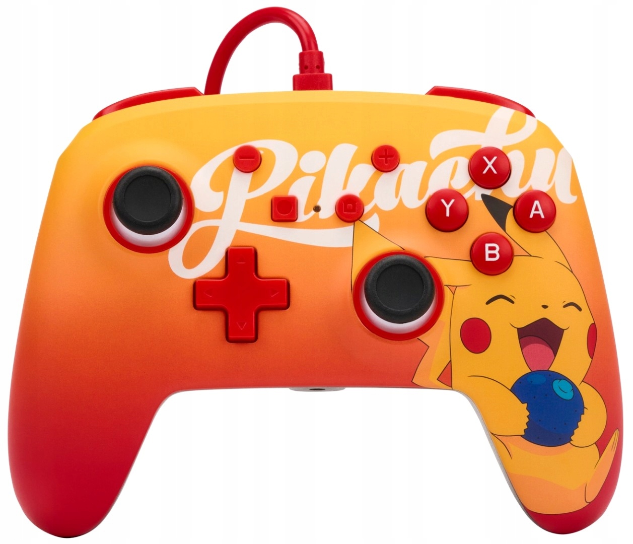 PowerA Switch Drátový ovladač Oran Berry Pikachu