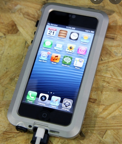 Hard Case Pouzdro Biologic pro iPhone 5 5s, stříbrné