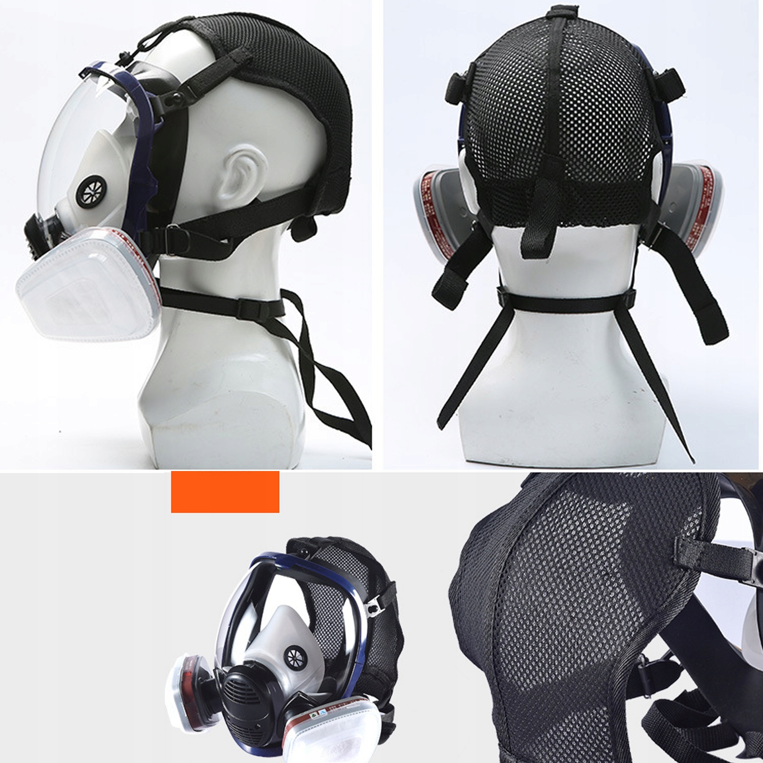 6800 MASKA PRZECIWPYŁOWA KOMPLETNA+FILTRA ZESTAW Liczba sztuk 1 szt.