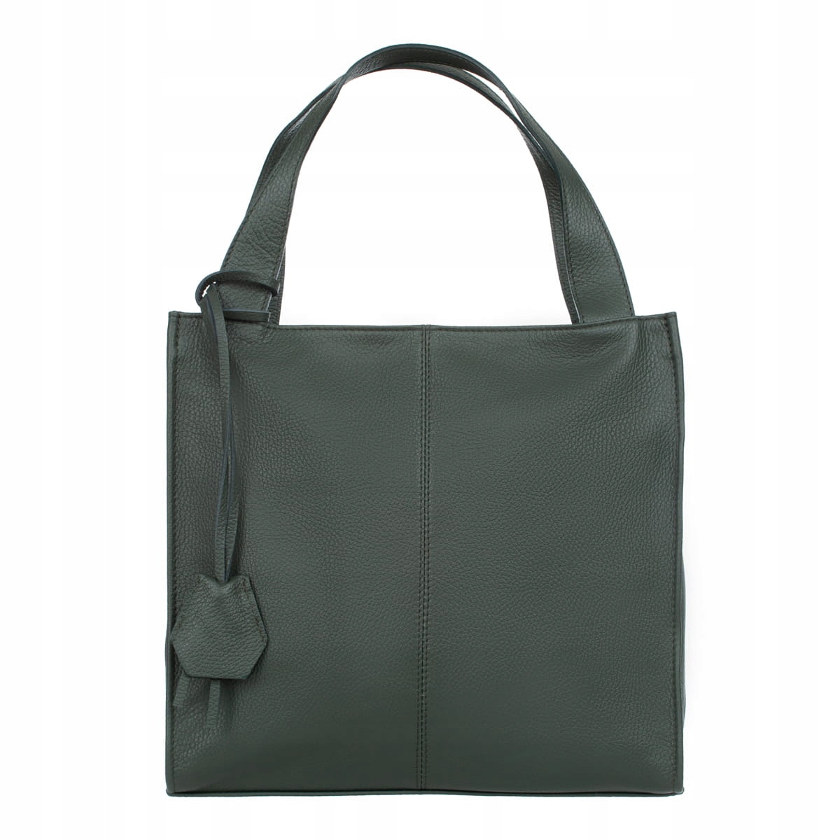 Kožená taška Vera Pelle Maialino Butelková