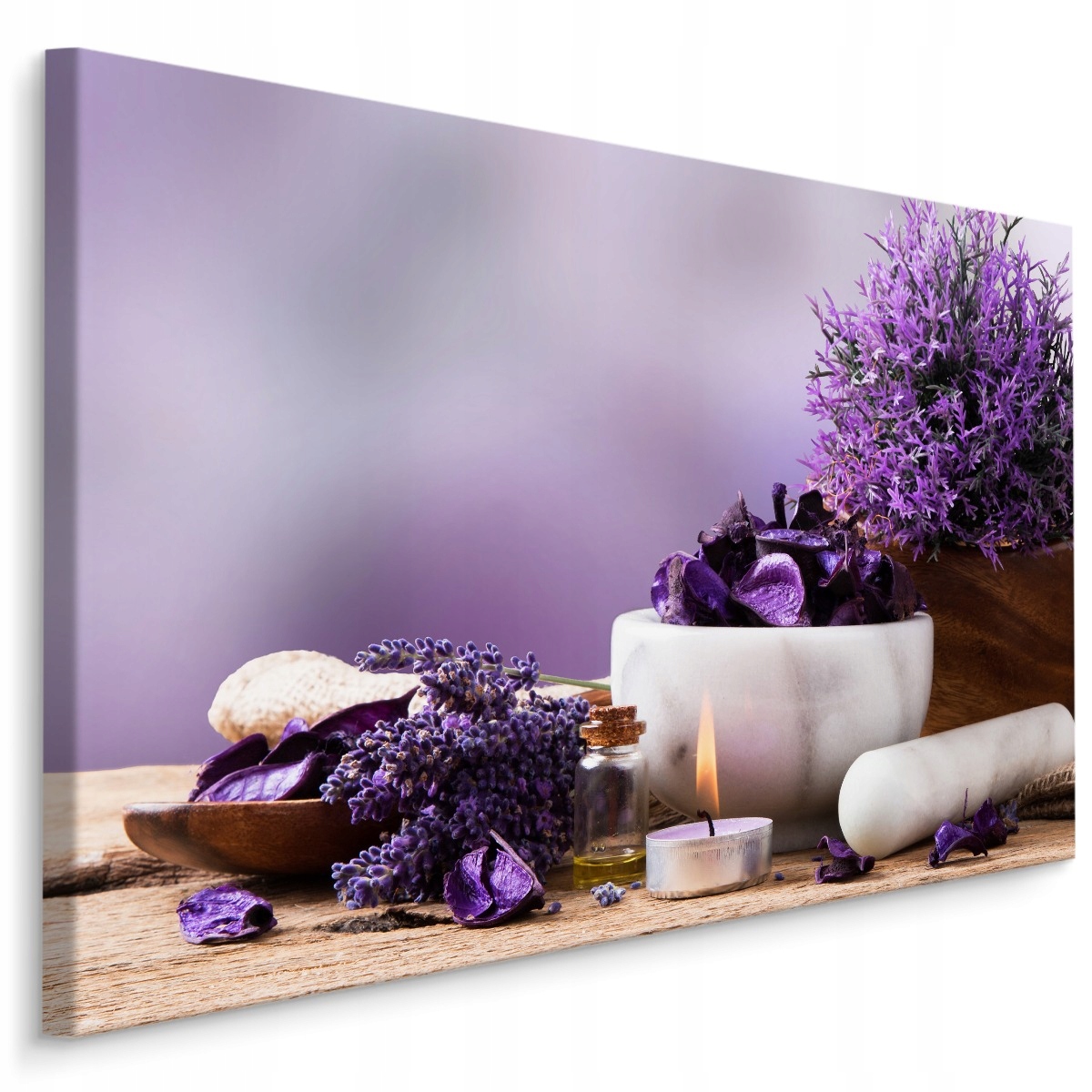 obraz na plátně Levandule Květiny Spa Dekor 90x60