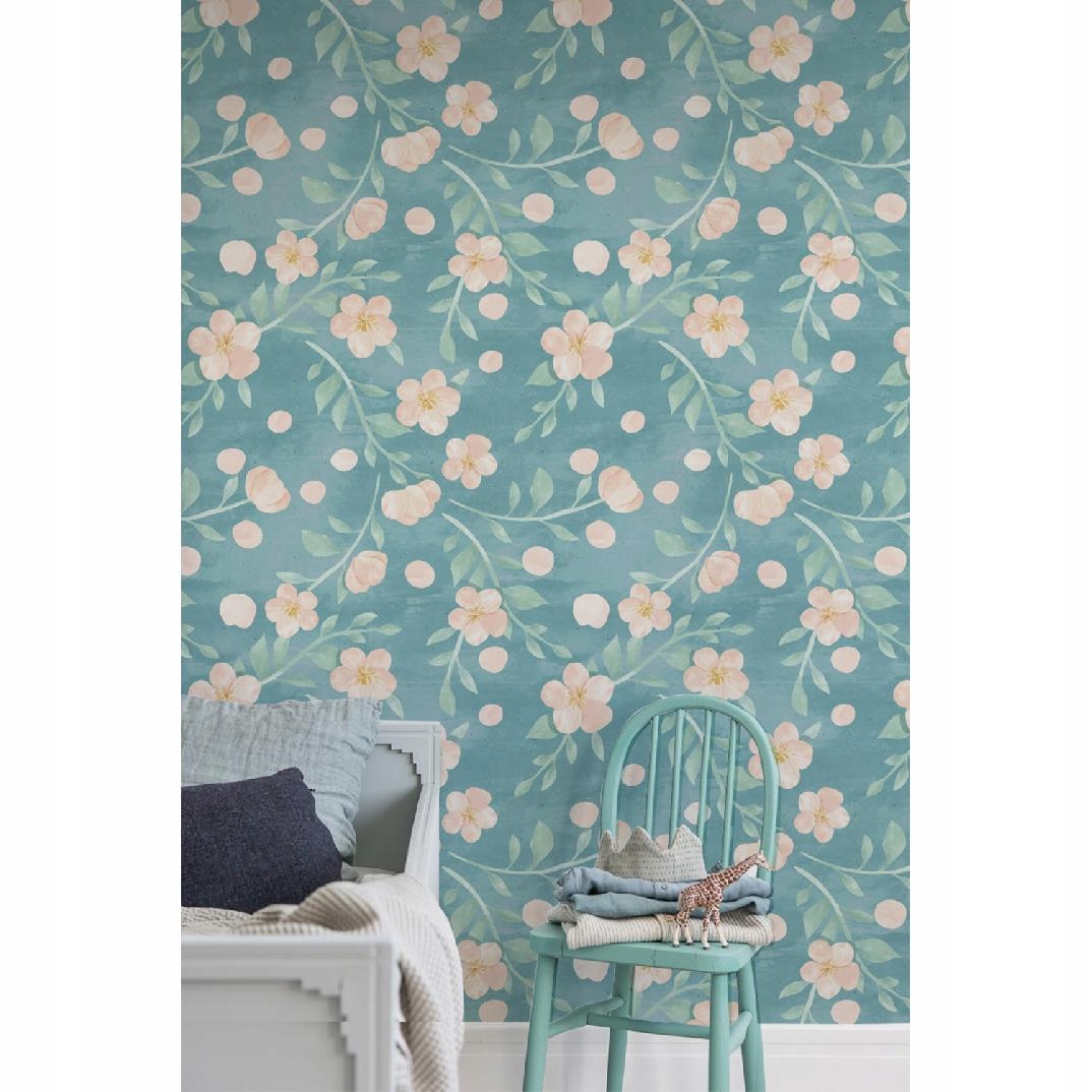 

Tapeta flizelina Delikatne kwiaty vintage 254x184