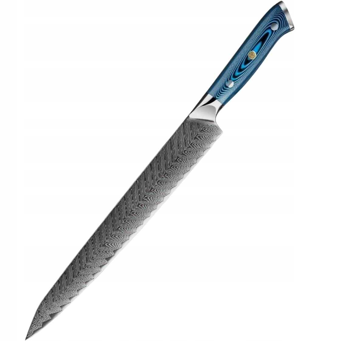 Damaškový kuchynský nôž Tukami Yanagiba/Modrá KP-37508