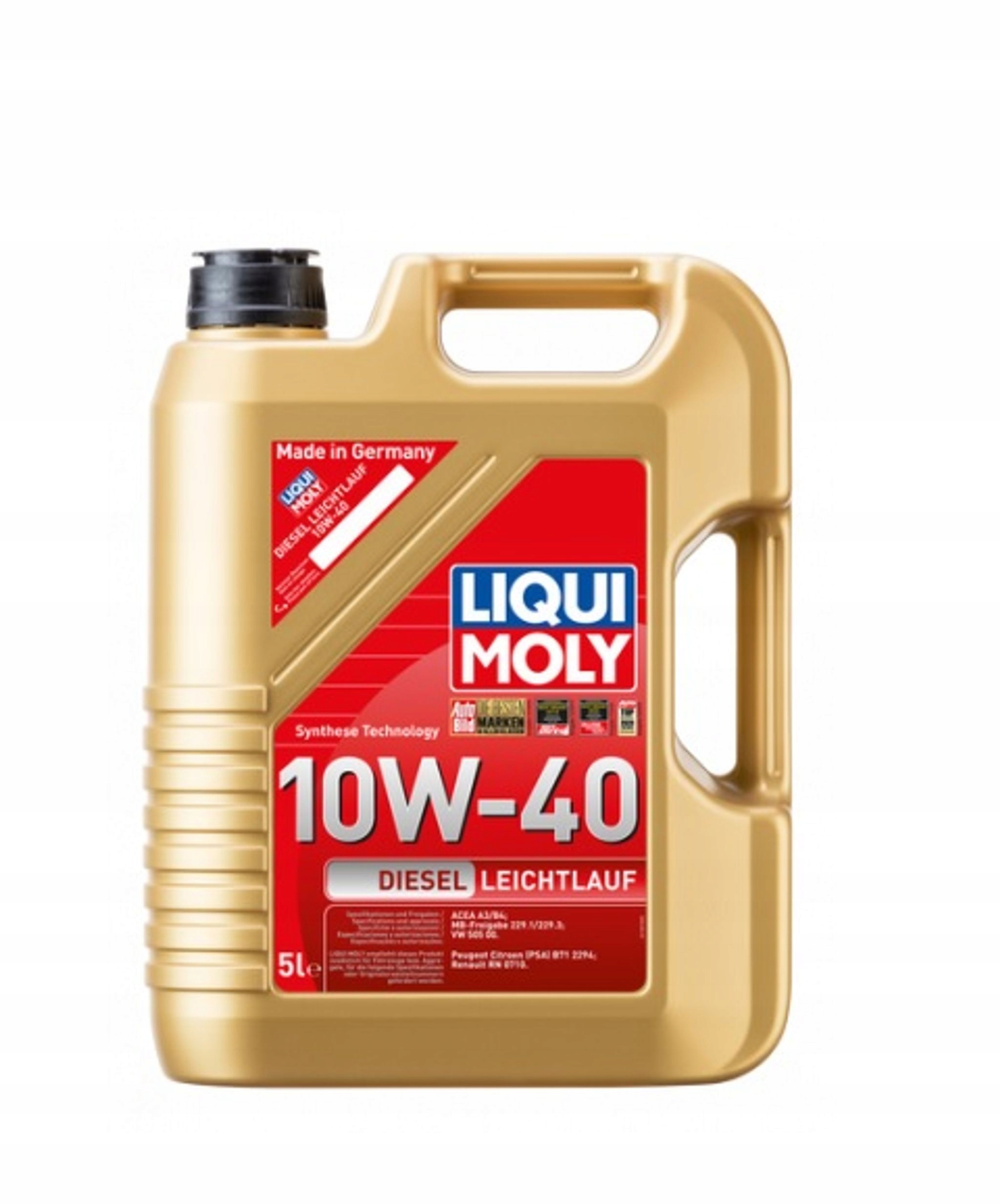Olej Lqm 10W-40 Diesel Leichtlauf 5L Liqui Moly