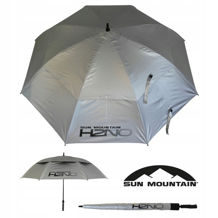 Parasol Sun Mountain H2NO UV double canopy 68"