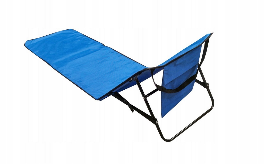 MATA PLAŻOWA Z OPARCIEM 2w1 SKŁADANY LEŻAK Szerokość produktu 50 cm