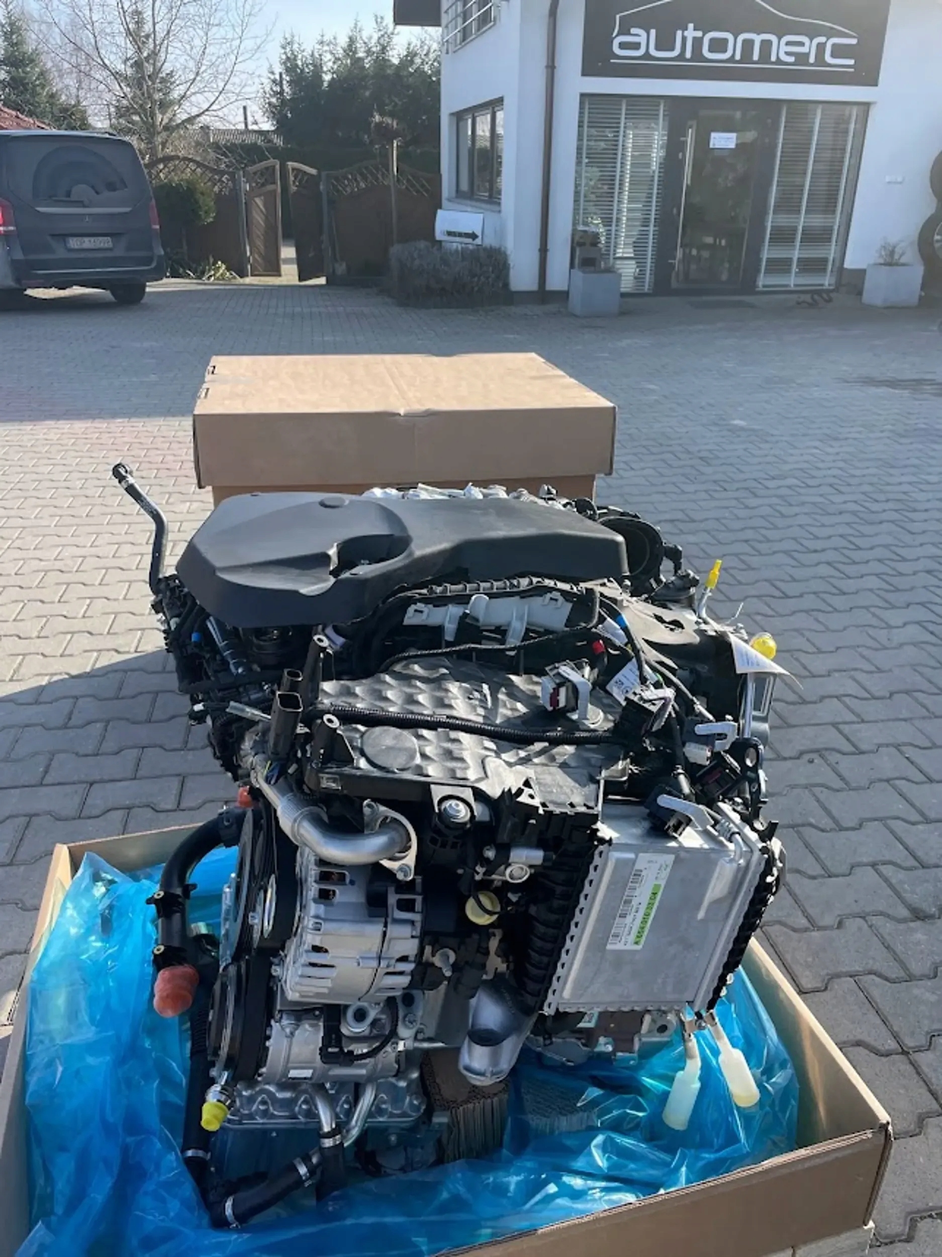 Mercedes V Class W447 2015 Silnik kompletny