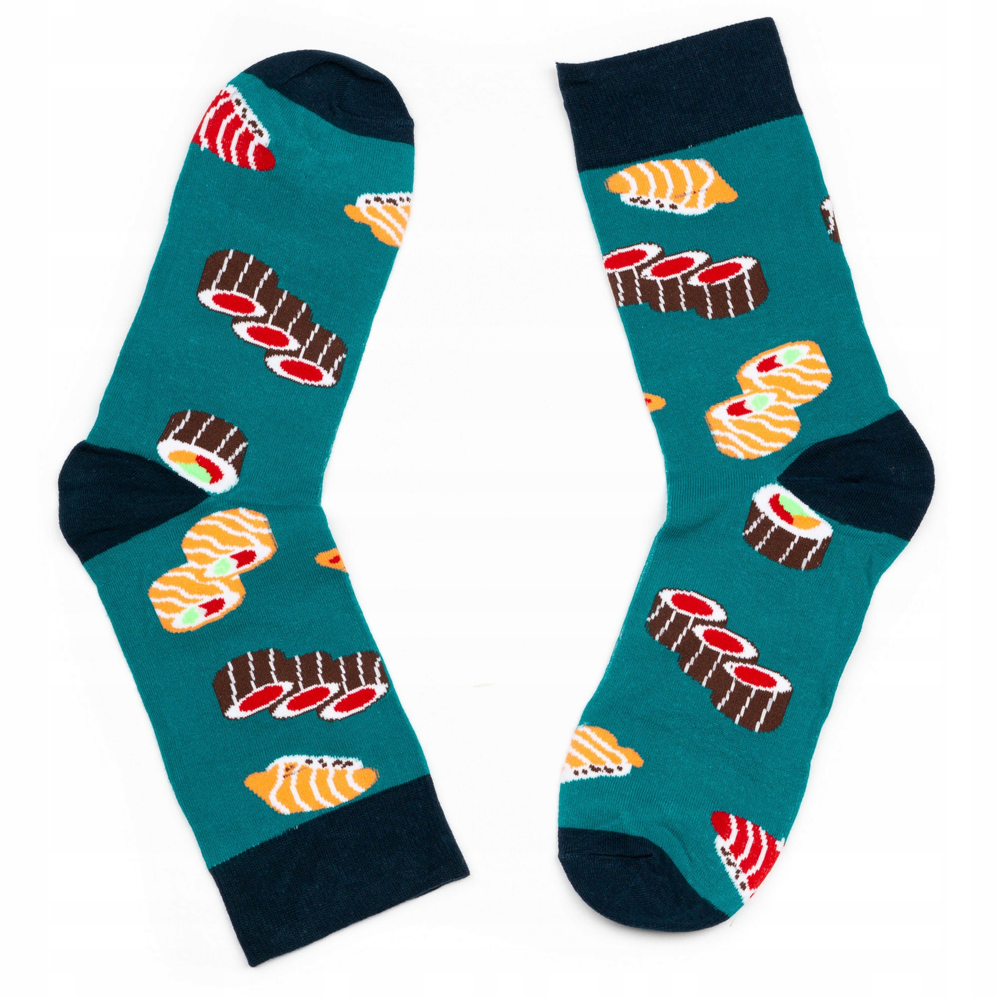 

Skarpety unisex bawełniane Sushi turkusowe 43-46