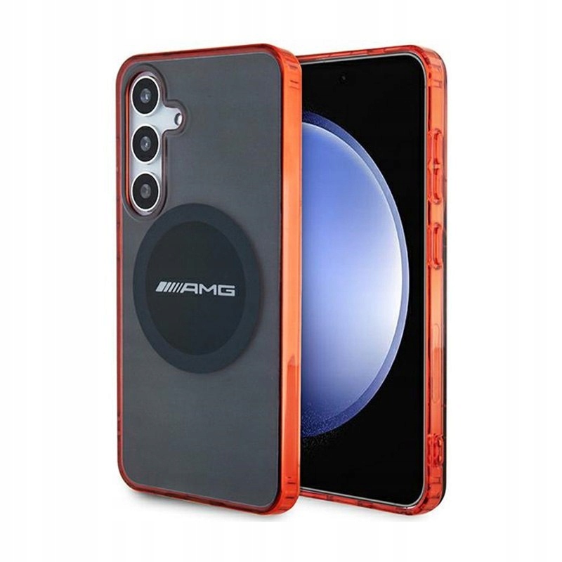 Amg Transparent Bicolor MagSafe – Pouzdro pro Samsung Galaxy S24 (černé)