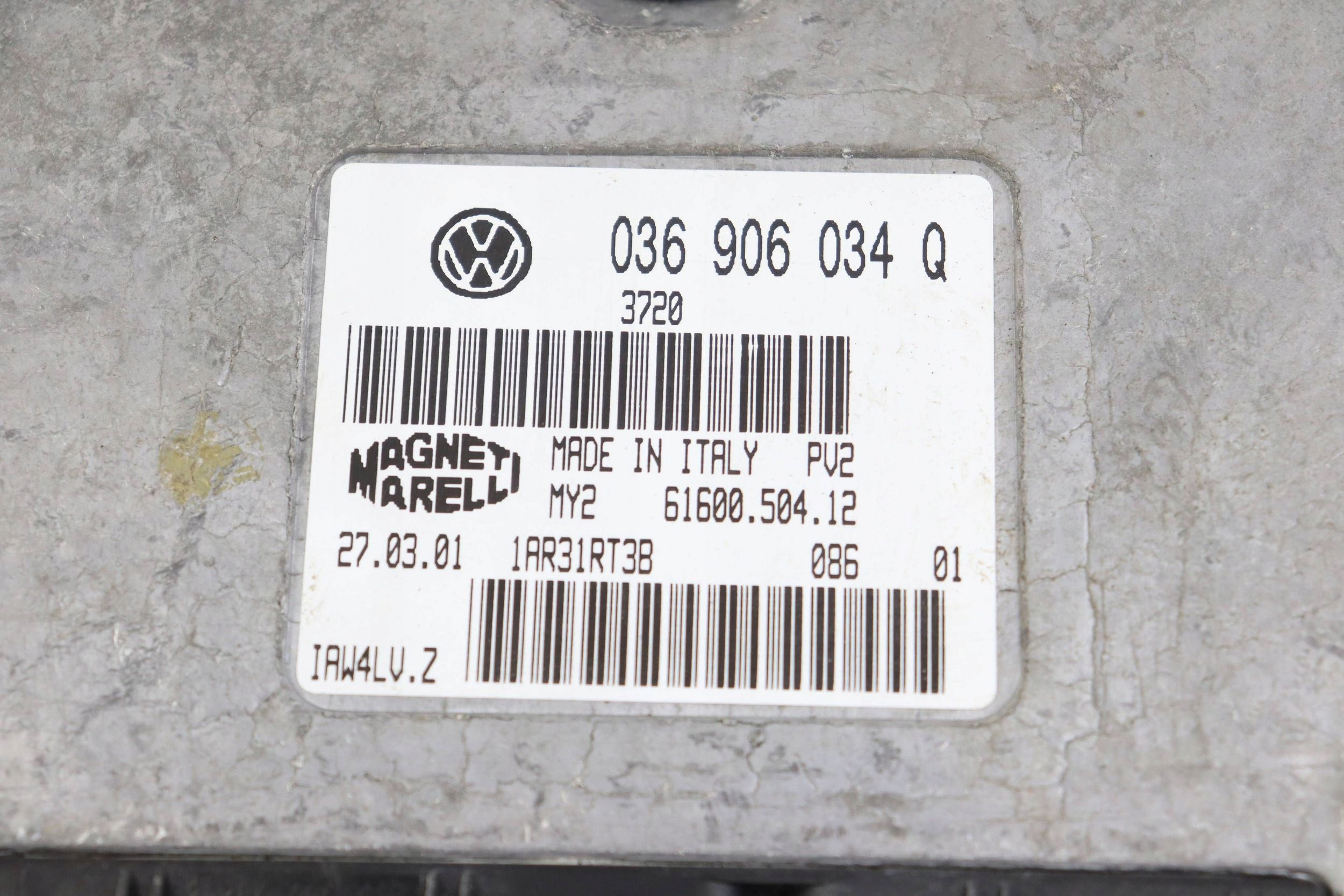 AUDI A2 Centralina computer modulo Motore 1.4 16V 036906034Q