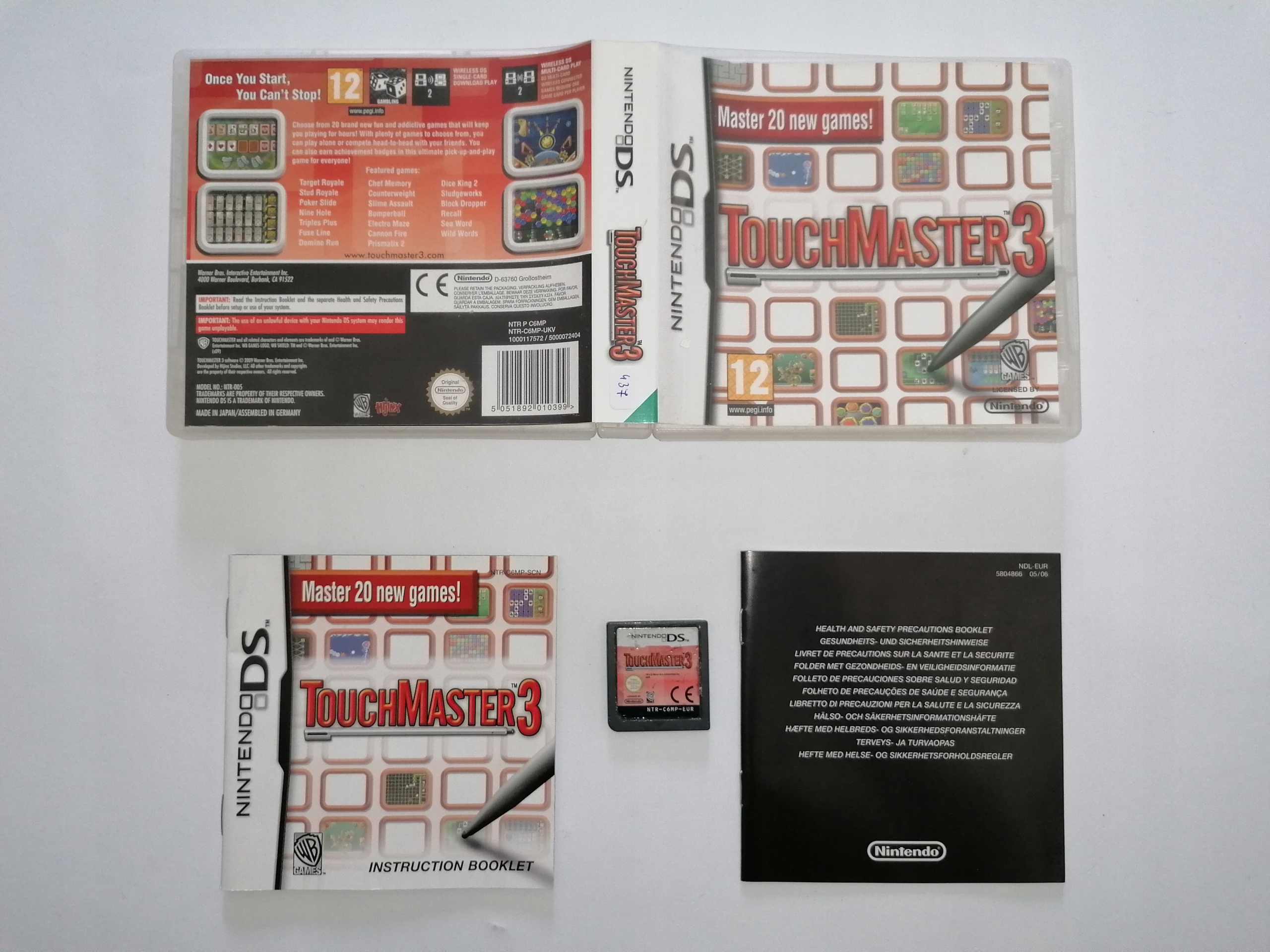 TOUCHMASTER 3 NINTENDO DS