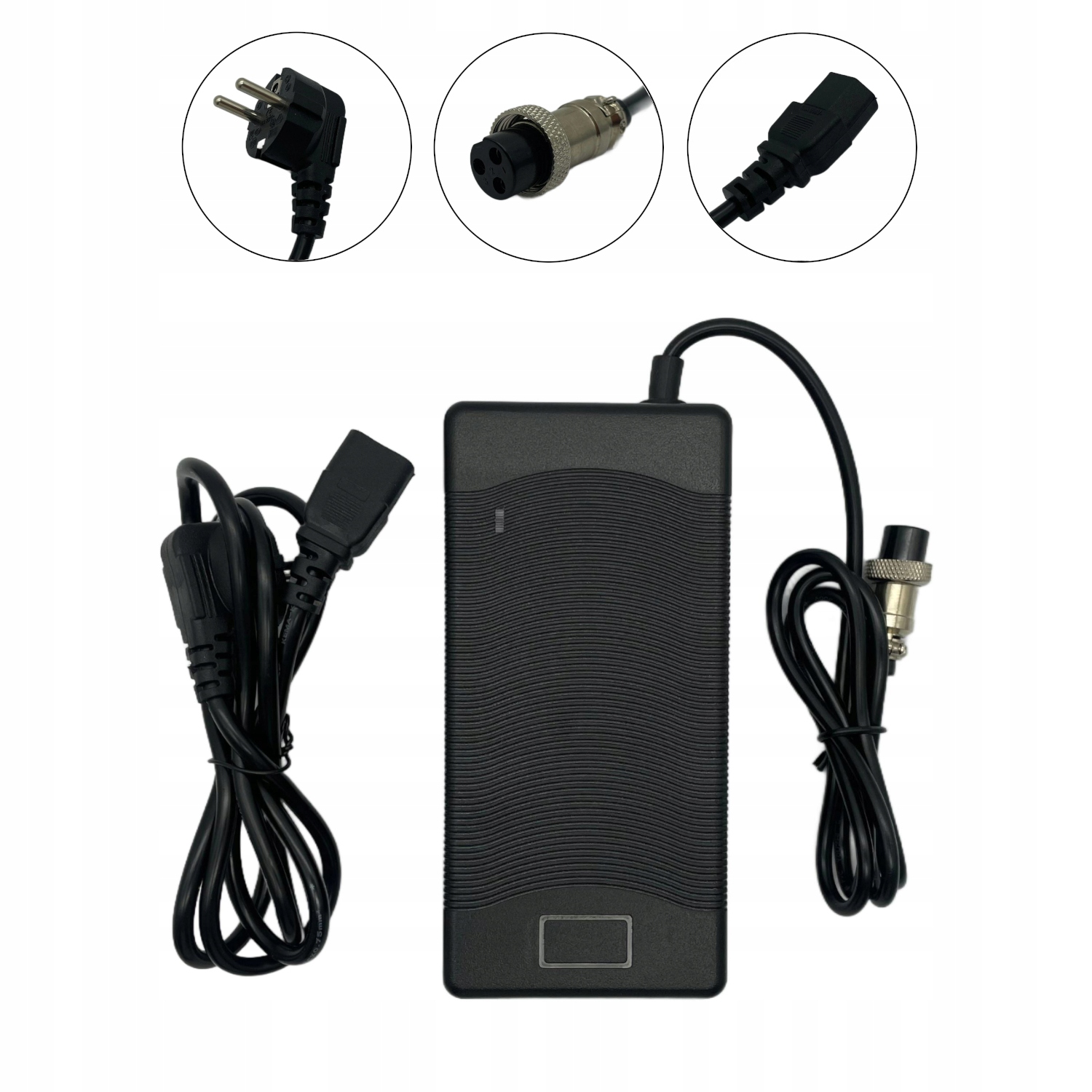 Nabíječka 84V 2,5A Napájecí adaptér GX16 3 Pin 12 mm pro Techlife X9 Motus Pro 11