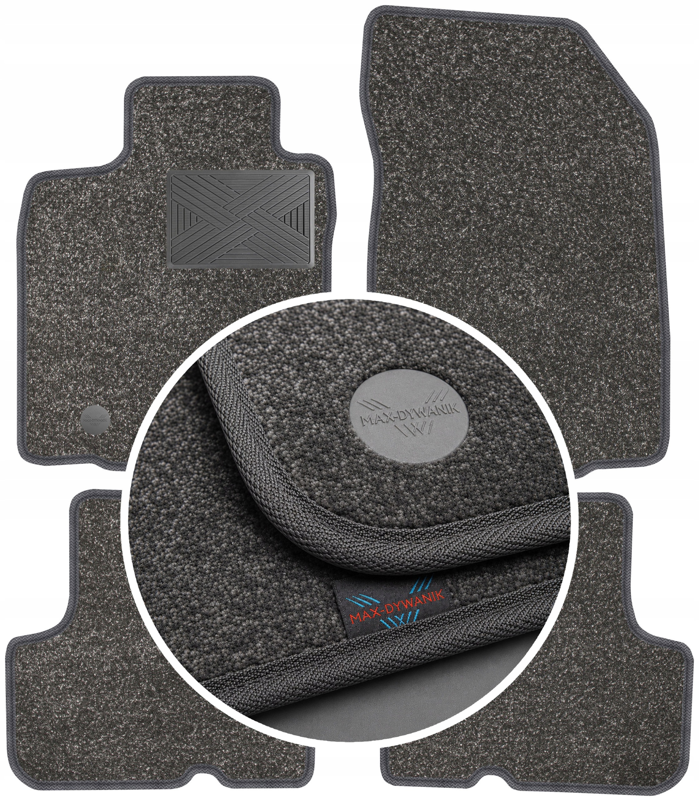 Dacia Duster I 2010-2013 Koberce do auta Perl-Line 12 mm