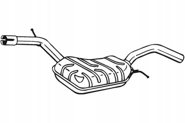 Bosal 233-083 Глушник центральний