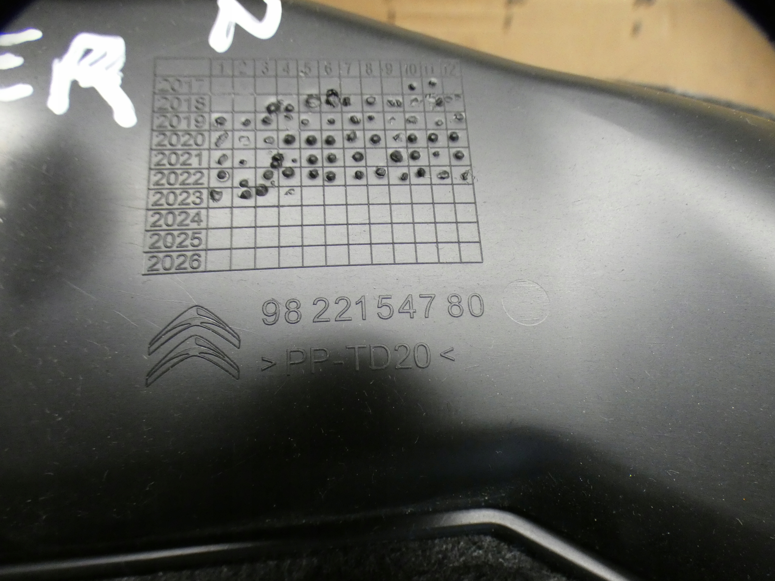 pipe intake air cabs PARTNER IV BERLINGO PROACE COMBO 9822154780