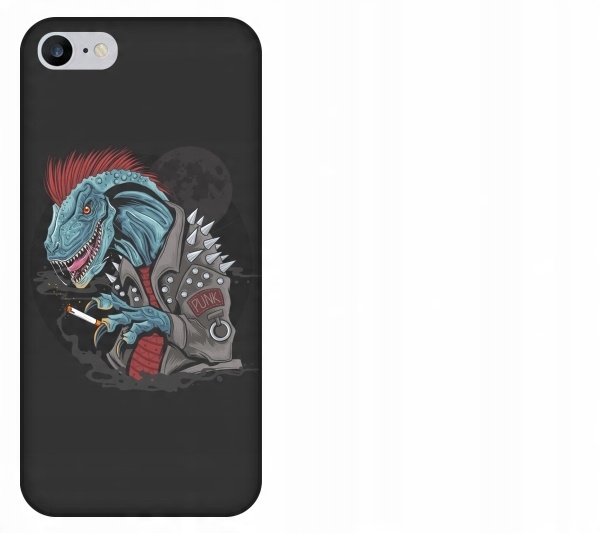 

Etui pokrowiec iPhone 8 Punk dinozaur
