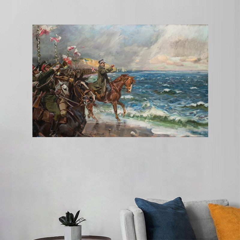 Obraz Malowanie po numerach zestaw 40x50 - Zaślubiny z morzem Haller Marka Piast