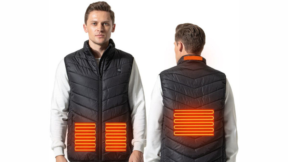 Podgrzewana kamizelka MANTA MKG01 Czarny XL Rozmiar XL