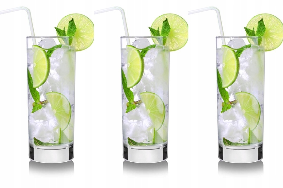

Szklanki Na Napoje Wodę Zestaw 3 x 385 ml Bormioli