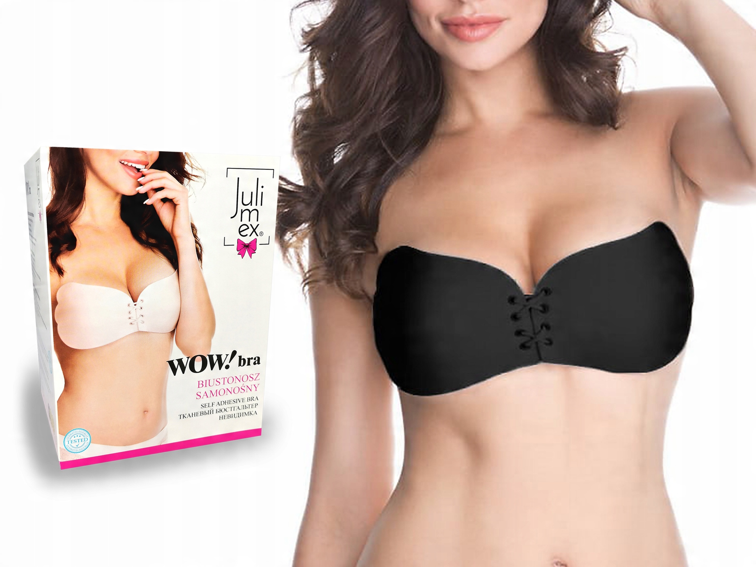 

Biustonosz Samonośny BS-05 Wow! Julimex Czarny B