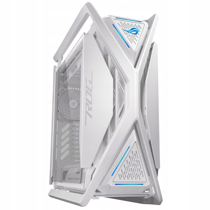 Asus case Rog Hyperion (GR701) White, Big Tower, průhledná bočnice, …