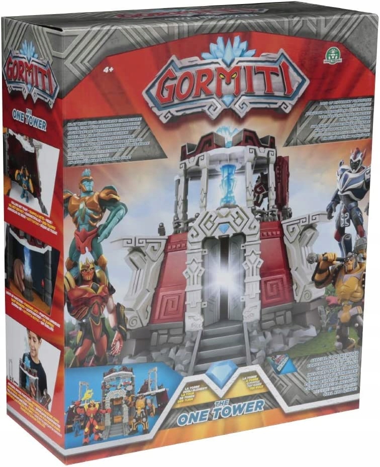 GORMITI WIEŻA ZAMEK GORMITÓW ZE ŚWIATŁEM I DYMEM