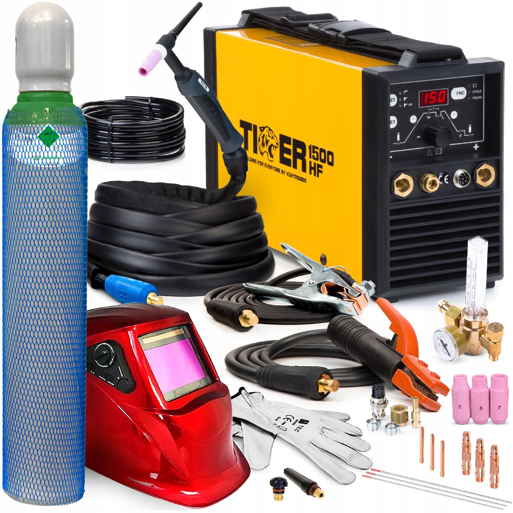 Invertorová Svářečka Tiger 1500 Hf Tig DC Puls Mma 230V 150A 4 M