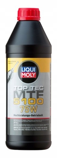 Olej przekładniowy Liqui Moly Top Tec Mtf 5100 75W Wysoka wydajność