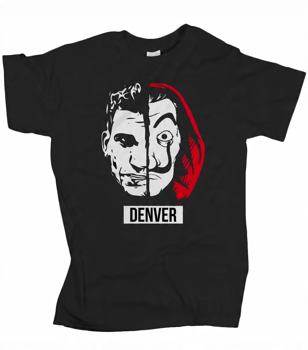 

Koszulka męska Dom z papieru bella ciao Denver