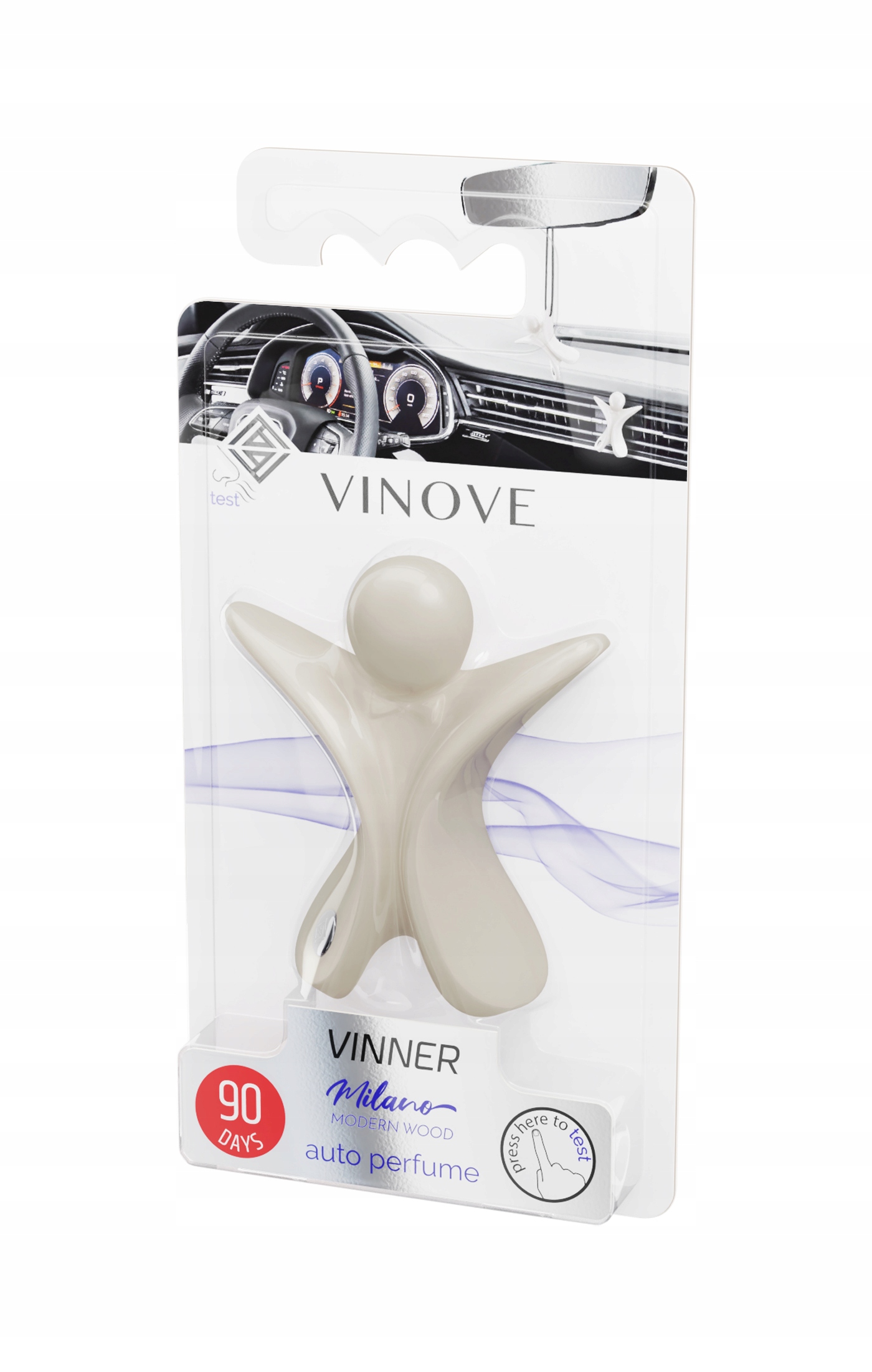 

Zapach do samochodu Vinove Vinner Milano Zawieszka