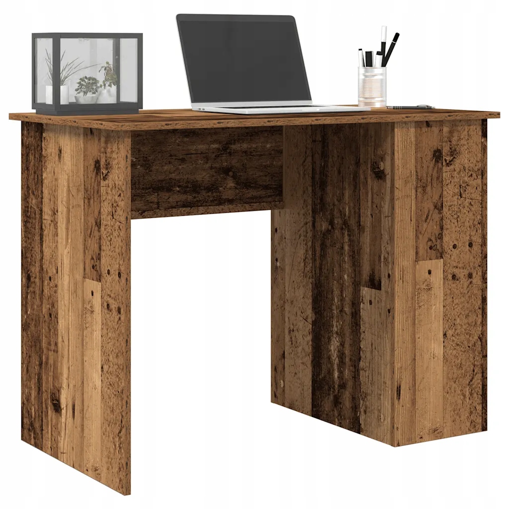 Psací stůl old wood 100x55x75 cm kompozitní dřevo Hnědá 855856