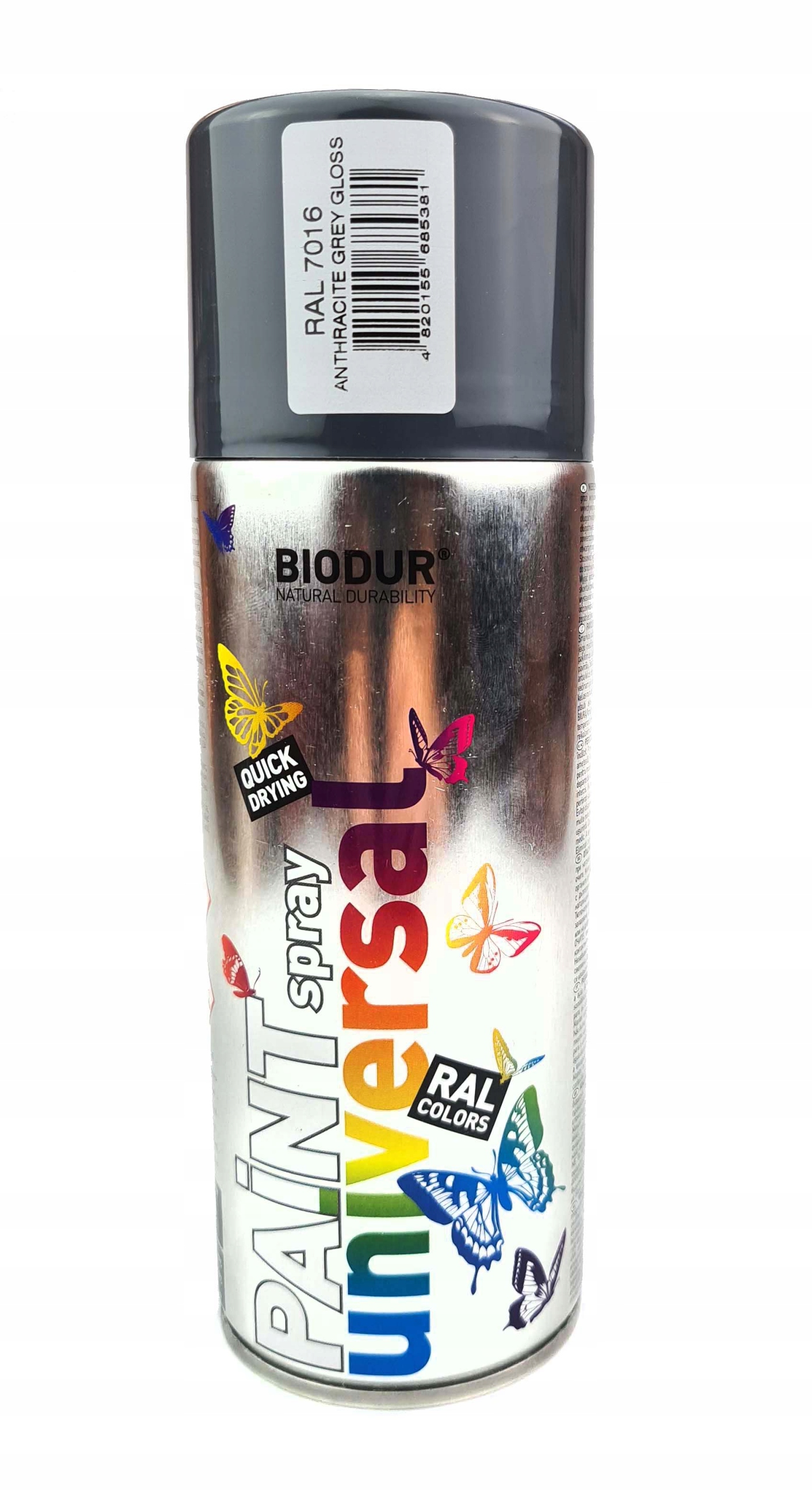 

Farba Emalia Spray Szary Antracyt Połysk Ral 7016