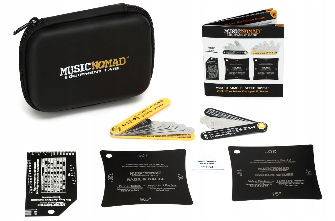 Zestaw do Ustawiania Gitary - Music Nomad Precision Setup Gauge Set MN604