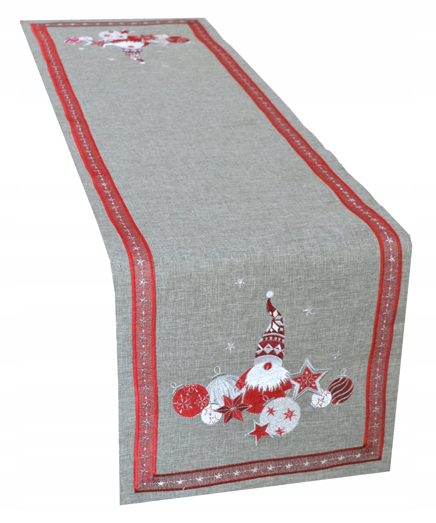 

Bieżnik Obrus świąteczny 40x140 zima skrzat