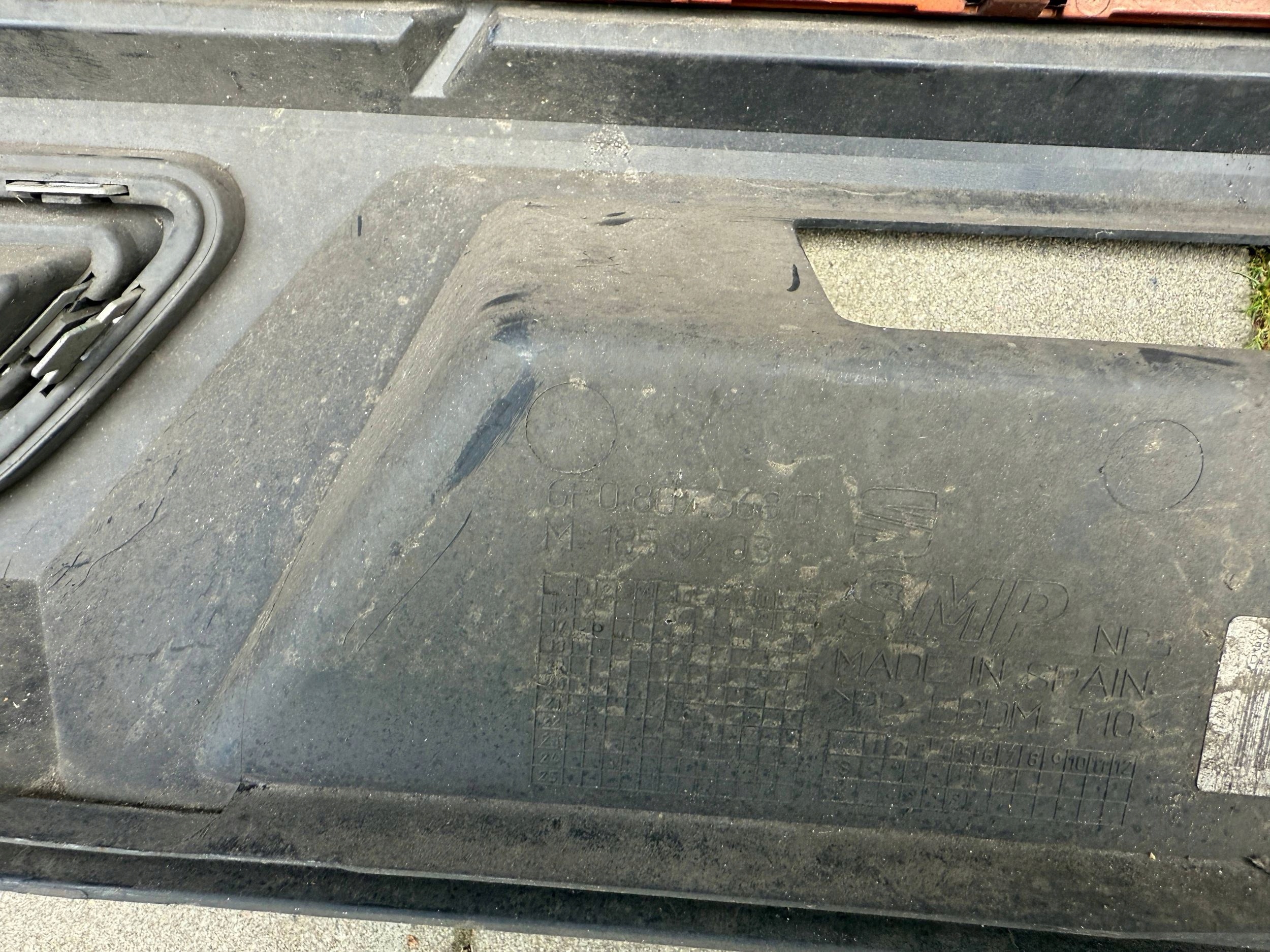 Seat Ibiza V 5 20- bumper rear part rear