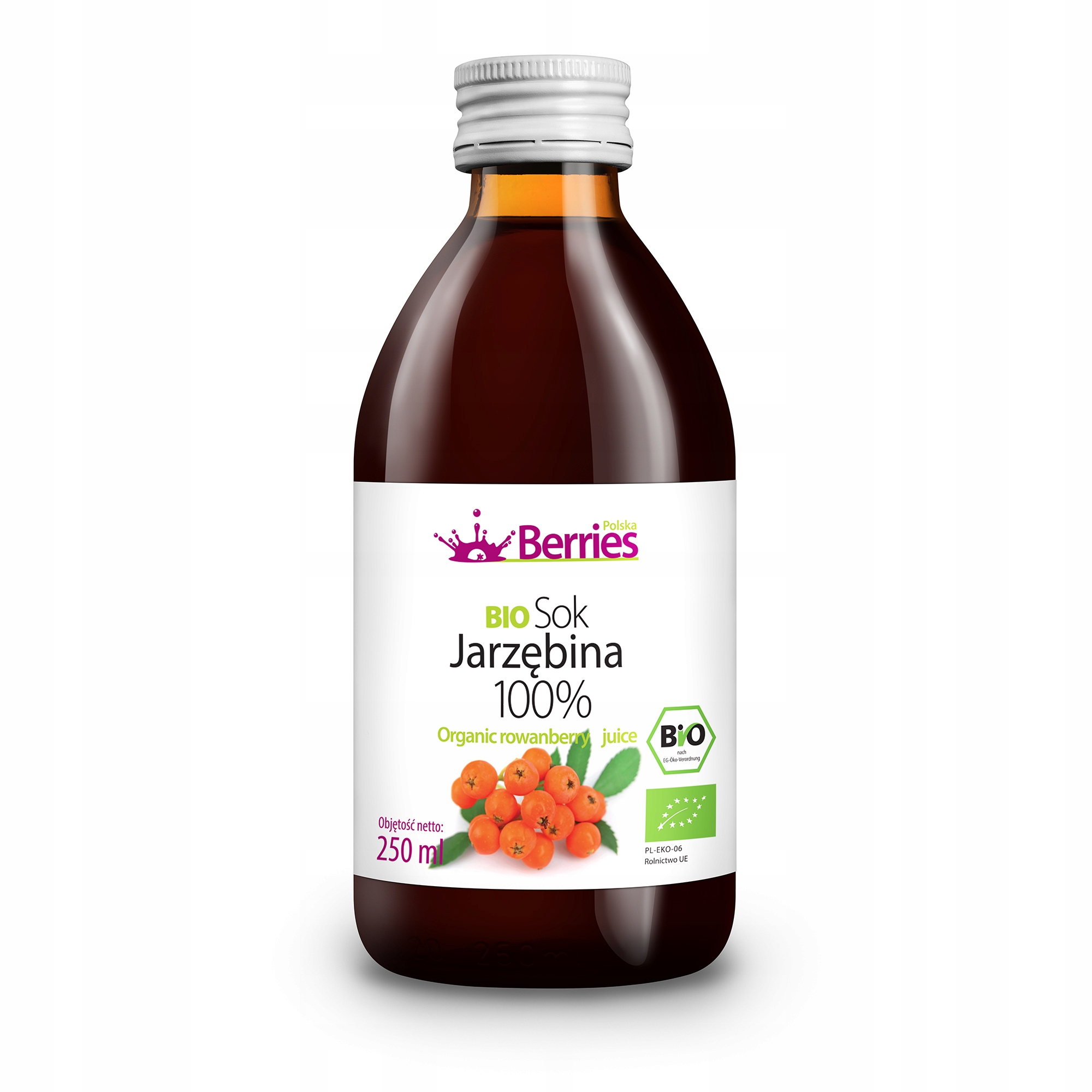 

Sok Bio Jarzębina 100% Bio sok z jarzębiny 250ml