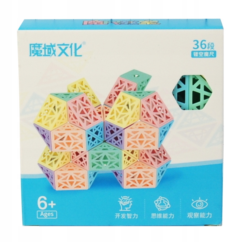 UKŁADANKA LOGICZNA MAGIC SNAKE AŻUROWY MAGICZNY WĄŻ 36 EL Marka Dromader